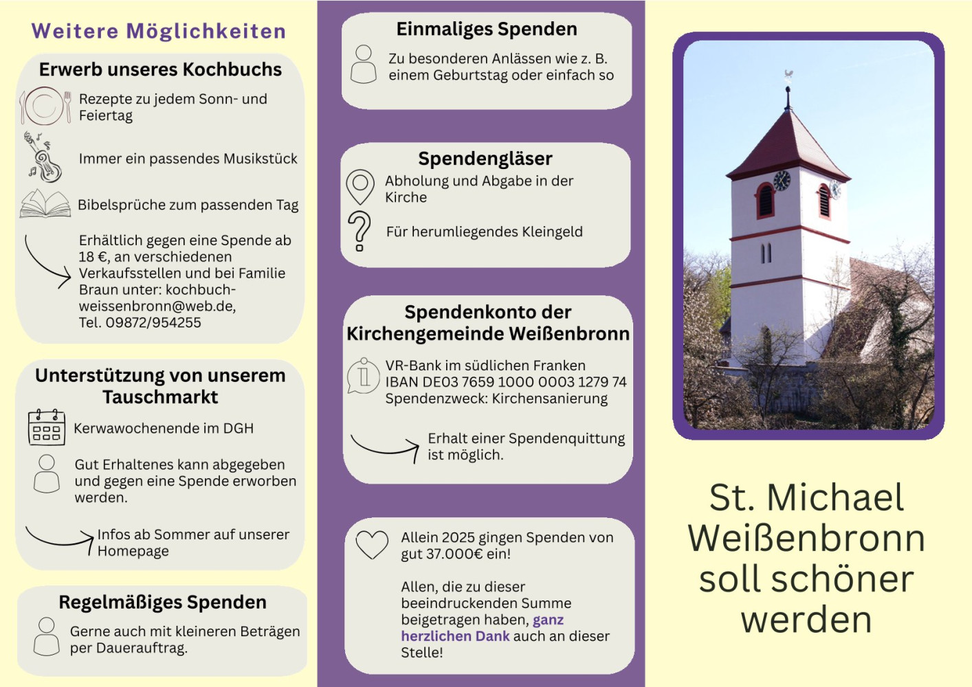 Spendenflyer